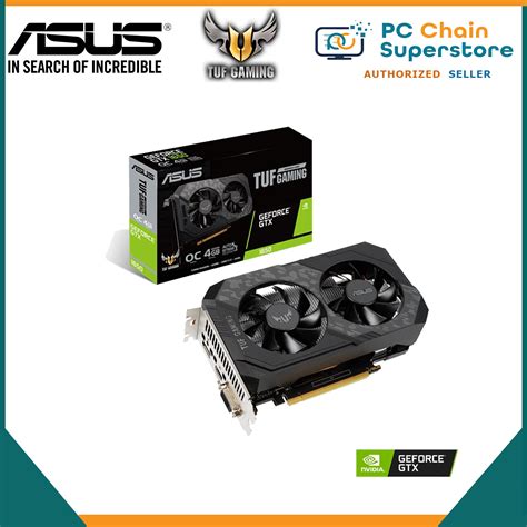 ASUS TUF Gaming GeForce GTX 1650 OC edition V2 4GB GDDR6 Graphics Card ...