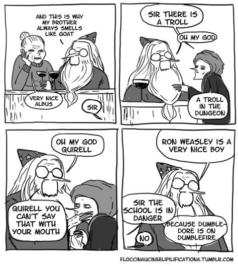 Dumbledore Shows Off His Sassy Side In These Funny Harry Potter Comics ...