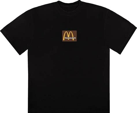 Buy Cactus Jack By Travis Scott X Mcdonalds Sesame Inv T Shirt Black