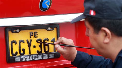 ¿qué Significan Los Números Y Letras En La Placa Vehicular Infobae