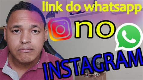 Como Adicionar Link Do Whatsapp No Instagram 2023 YouTube