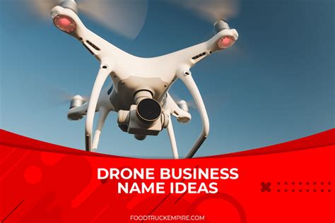 Drone Business Name Ideas - Food Truck Empire