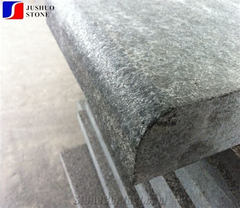 G684 Fuding Black Basalt Pearl Black Pool Coping From China