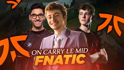 On CARRY NISQY Le Nouveau Midlaner FNATIC Avec JEZU RAKAN Support