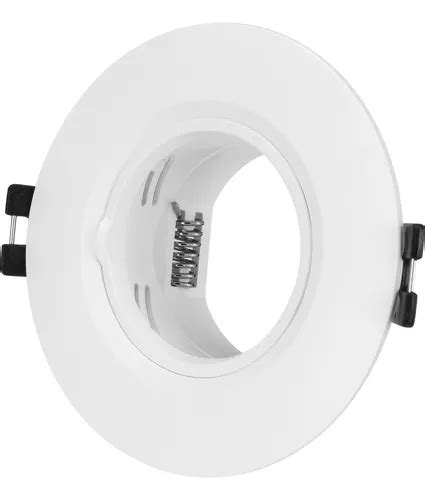 Spot Embutir Fijo Rita Para Dicroica Led Gu Blanco