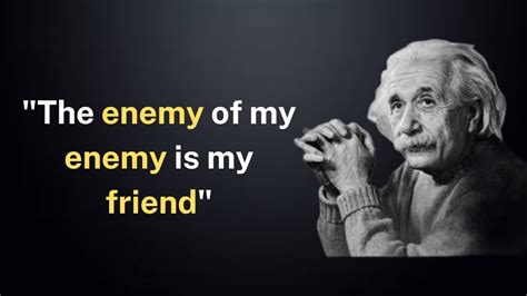 Famous Friendship Quotes Of Albert Einstein Youtube