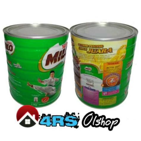 Jual Susu Milo Kaleng Kg Malaysia Murah Shopee Indonesia