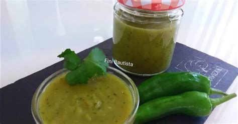 Salsa Verde Para Enchilada Tomatillos Receta De Fini Bautista Angulo