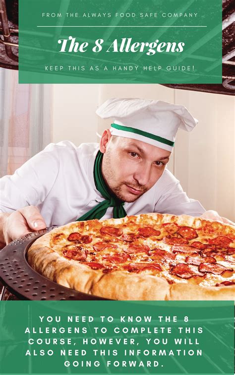 Always Food Safe - The 8 Allergens - Help Guide - Page 10-11 - Created