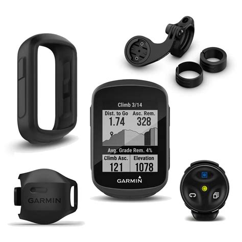 Garmin Edge 130 Plus Pack de Bicicleta de Montaña GPS Ciclocomputador