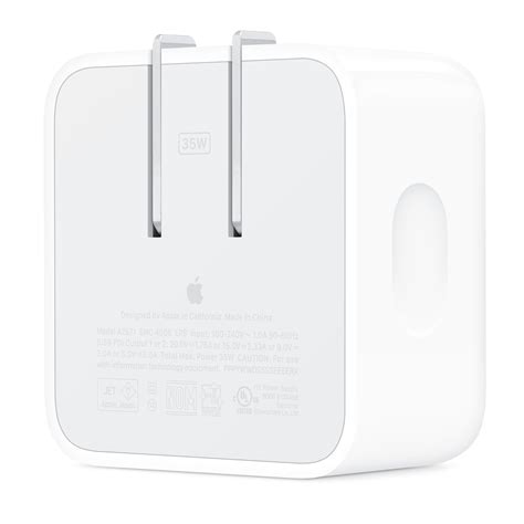 35W Dual USB-C Port Compact Power Adapter
