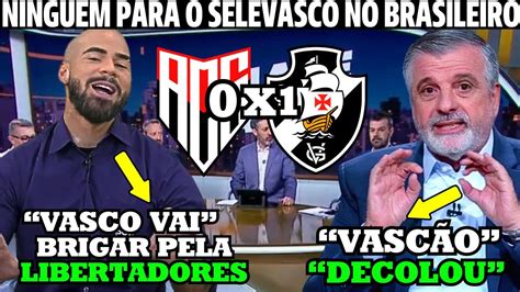 PÓS JOGO MÍDIA SE RENDE AO VASCÃO SELEVASCO DECOLOU DE VEZ VAI