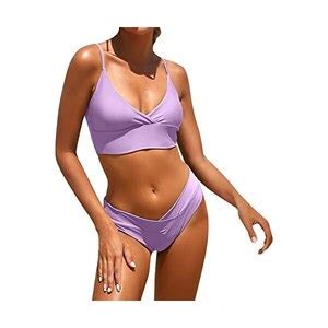 Lseeka Bikini Da Donna Costume Da Bagno Sexy Costume Da Bagno In Due