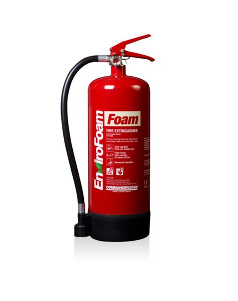 CommanderEDGE 6L EnviroFoam Fire Extinguisher Fireology