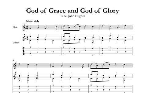 God Of Grace And God Of Glory Arr Mark Phillips Sheet Music John