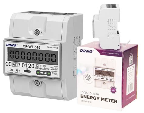 ORNO 3 FAZOWY LICZNIK ENERGII ELEKTRYCZNEJ PRĄDU 13015974225