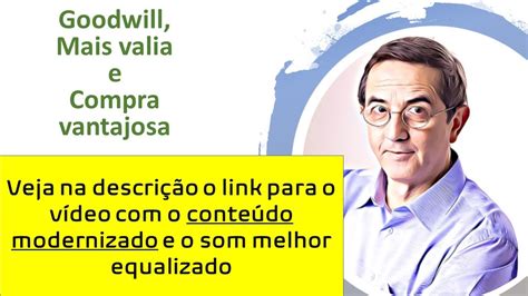 35 Goodwill Mais Valia E Compra Vantajosa Contabilidade YouTube