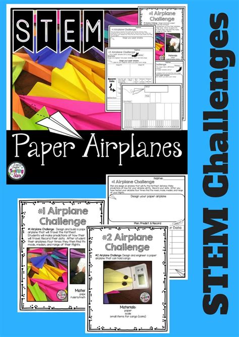 Paper Airplane STEM Activity | Google Classroom | Afterschool activities, Elementary science ...