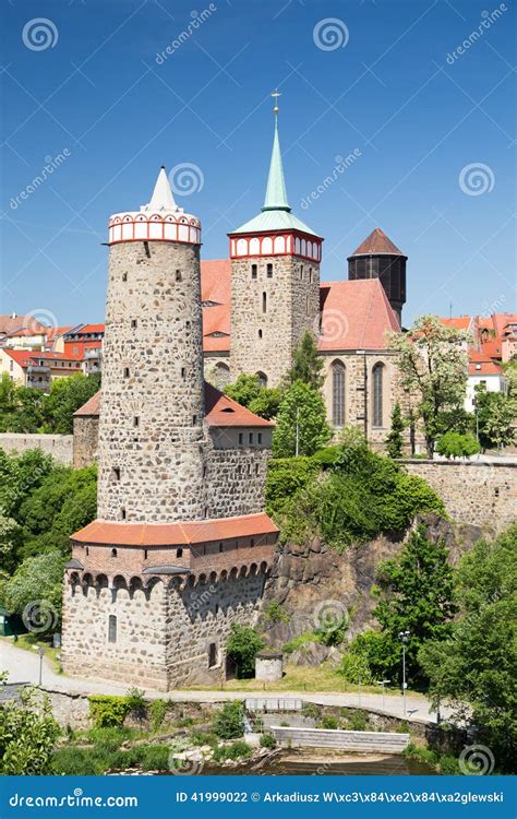 Old City Bautzen stock photo. Image of blue, brick, house - 41999022