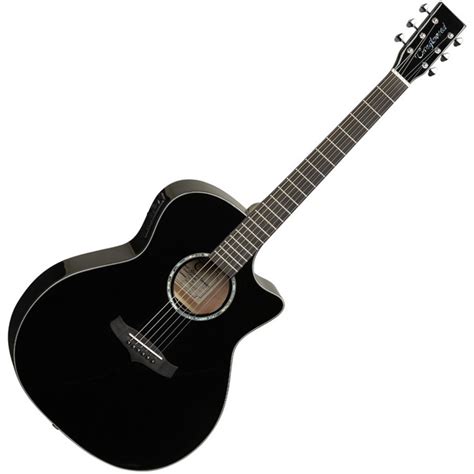 Tanglewood Evolution TVC Acoustic Guitar Black Gear4music