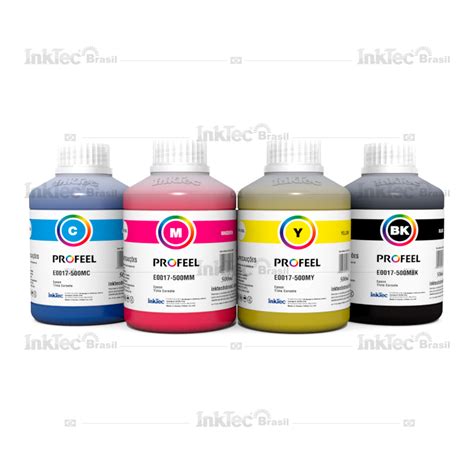 Tinta Corante Epson 500ml Light Cyan Inktec Do Brasil Tintas E