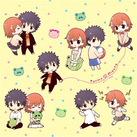 misaka mikoto x kamijou touma misaka mikoto kamijou touma Index Librorum Prohibitorum Shirai ...