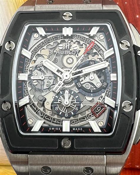 2017 Hublot Spirit Of Big Bang 42mm Skeleton Dial Rubber Strap 641nm Grailzee