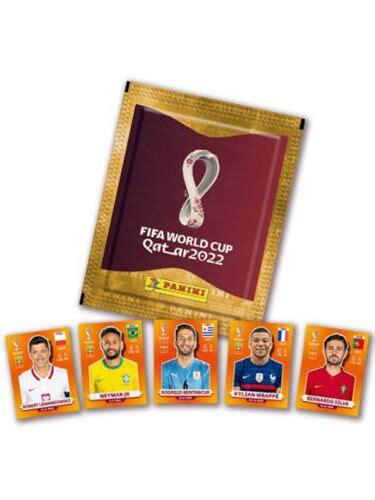 100x Panini Fifa World Cup Qatar 2022 Sticker Packs