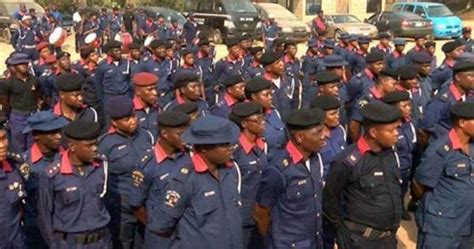 Nigeria Security And Civil Defence Corps Decorates Newly Promoted