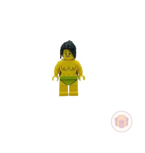 Naked Minifigure With Breasts Printed On Lego Pieces Nude Etsy Uk