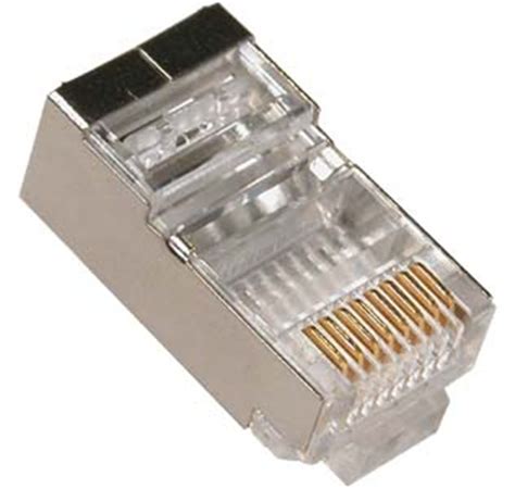 Conector Rj45 Macho Utp Cat6 Blindado 30 Unidades