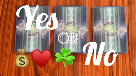 Pick A Card Yes Or No Tarot Reading Youtube