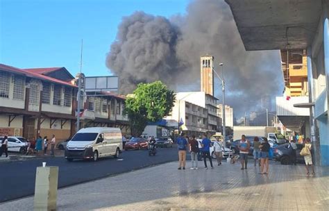 Se Registra Incendio En Dep Sito De Textiles Mundiales En Calidonia