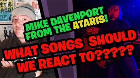 What Should Mike Davenport From THE ATARIS And I React To YouTube