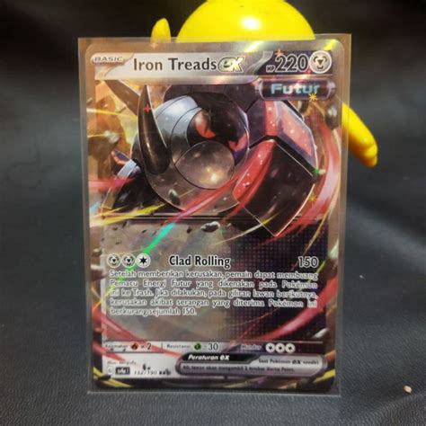 Jual Pokemon TCG Indonesia Iron Treads Ex Futur Sv4a 132 190 RR