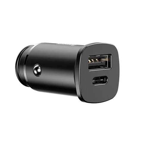 Baseus Pps W Car Charger Usb C Pd Qc Scp Afc Black