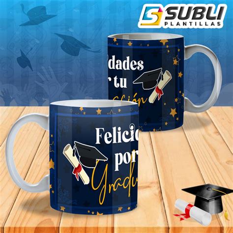 Diseños para sublimar tazas felicidades en tu grado Artofit