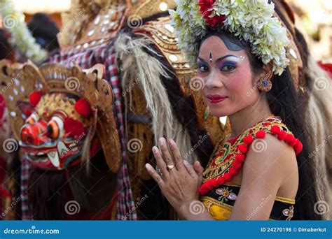 National Balinese Dance Barong Editorial Stock Photo Image Of Exotic