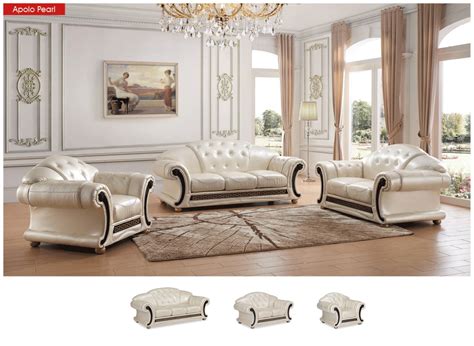 Apolo Pearl Sofas Loveseats And Chairs Living Room Furniture