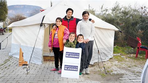 Reaching Out To Turkey Earthquake Survivors - Operation Blessing