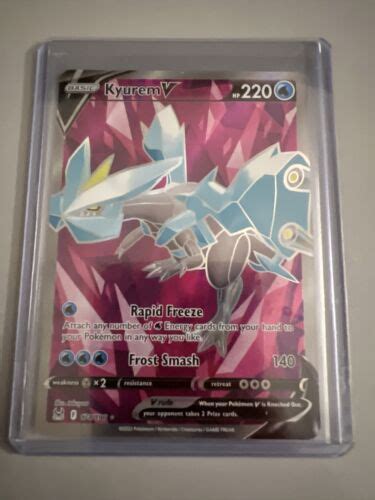 Pok Mon Tcg Kyurem V Sword Shield Lost Origin Holo Ultra