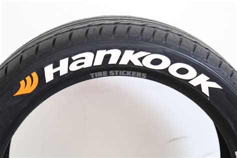 Hankook Tireswhite Tire Stickers 8 Tire Stickers Com