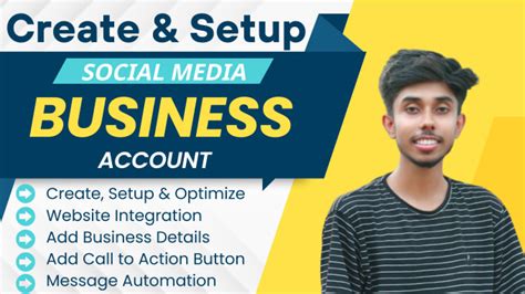 Create And Set Up Your Social Media Accounts And Setup Facebook Ig