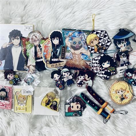 Demon Slayer / Kimetsu no Yaiba Assorted Merchandise ( Rubber Keychain ...