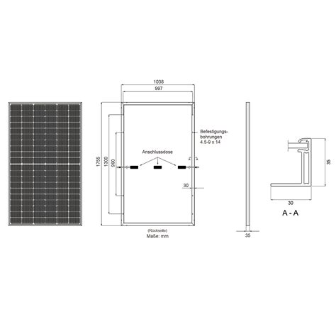 Plenti SOLAR Kraftwerk 600W Ziegeldach 2 PV Module Wechselrichter HM600