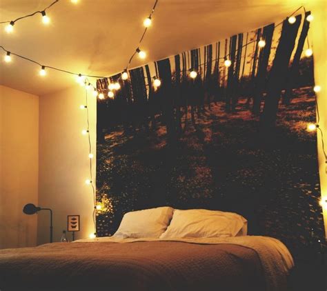 10+ Bedroom String Lights Ideas