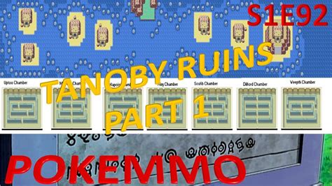 Okemmo Kanto Walkthrough Episode Tanoby Ruins Part Youtube