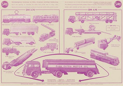 Conrad Antiquario Katalogarchiv Siku Katalog Verkehrsmodelle 1960