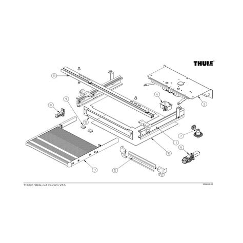 Thule Slide Out Step V Ducato Parts