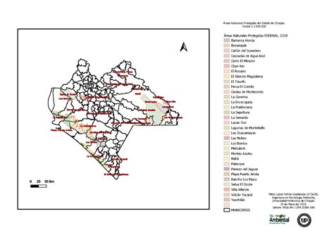 Reas Naturales Protegidas Del Estado De Chiapas Mapa Reas